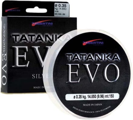 Tubertini Tatanka Evo Flurocarbon 350 M Grijs 0.450 mm