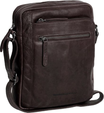 The Chesterfield Brand Schoudertas Dessau Shoulderbag Brown Bruine