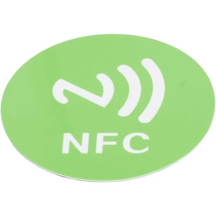 20PCS Autocollants NFC Compacts Portables Résistants aux Interférences Réinscriptibles CUID NFC Adhésif pour Appareils Compatibles NFC Vert white