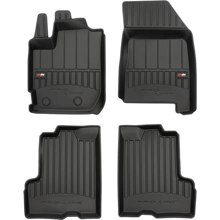 Frogum - Dacia Duster II (2017-2022) - Automatmatten 3D - TPE Rubber - 6cm Hoge Rand - Geurloos