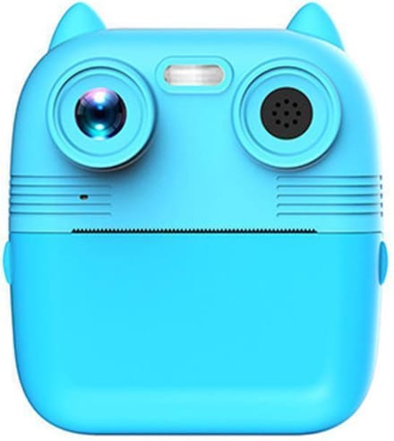 Bovista Camera - Printer - Digitale Foto Camera - Camera Met Printer - Oplaadbaar - 32GB - Blauw