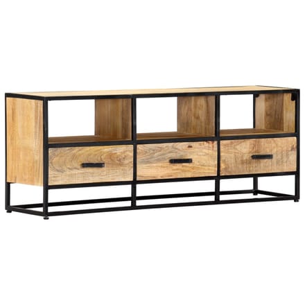 vidaXL - Tv-meubel - 120x30x45 - cm - massief - mangohout