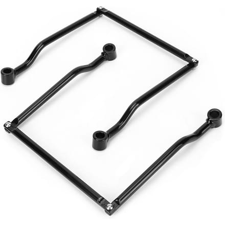 Universele Motorfiets Zijtas Montagebeugel Steunbalken Accessoire white