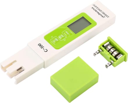 5-in-1 Waterkwaliteit Tester voor Zeewater - Salinity, TDS, EC Met Backlight en Multifunctionele Metingen