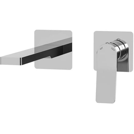 Steinkamp Value concealed washbasin tap, projection 20 cm incl. base body 60009CRST