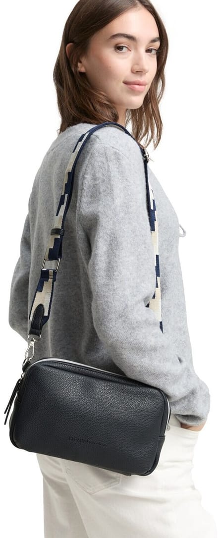Tom Tailor Denim - TTSADA riemtas van imitatieleer - Maat ONESIZE - dark blue