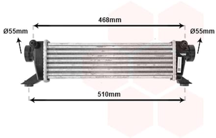 Van Wezel - INTERCOOLER VOOR MERCEDES BENZ A-CLASS W168 1997-2004 1685000000