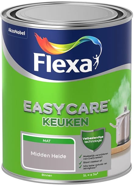 Flexa - Easycare Keuken - Midden Heide - Mengverf - 1 L