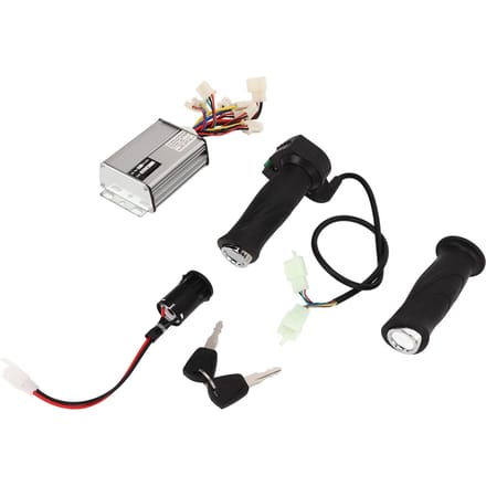 48V 1000W Geborstelde Controller met 4 Snelheden Variabel Gashandvat Elektrisch Deurslot voor Elektrisch white