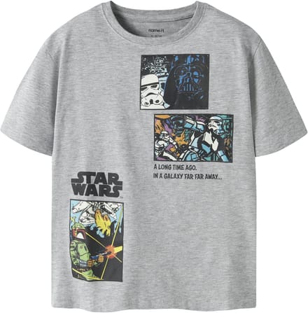 NAME IT - NKMMYLLE STARWARS SS NREG TOPBOX BFU - Jongens - T-shirts