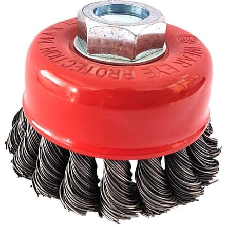 KS Tools 340.0023 Staaldraadborstel 0,5 mm, Ø 80 mm