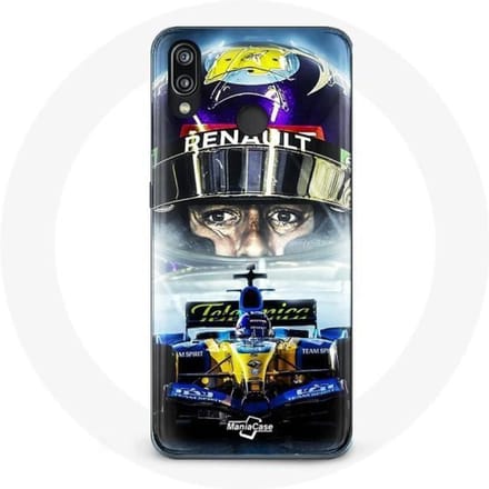 Coque pour Huawei P20 Lite Formule 1 Fernando Alonso Díaz pilote automobile espagnol de F1