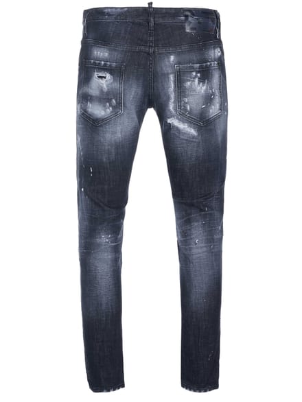 Dsquared2 Skater jeans zwart