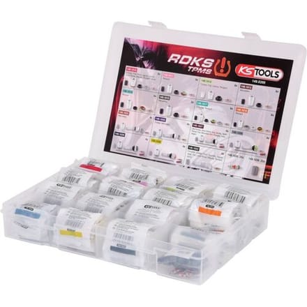 KS Tools 149.0200 RDKS / TPMS serviceassortiment voor bandenspanningscontrolesystemen, 142-delig