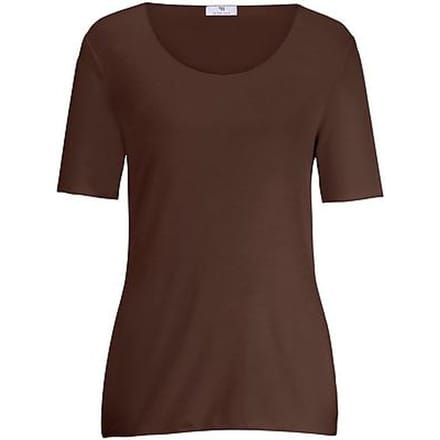 Shirt Van Peter Hahn bruin