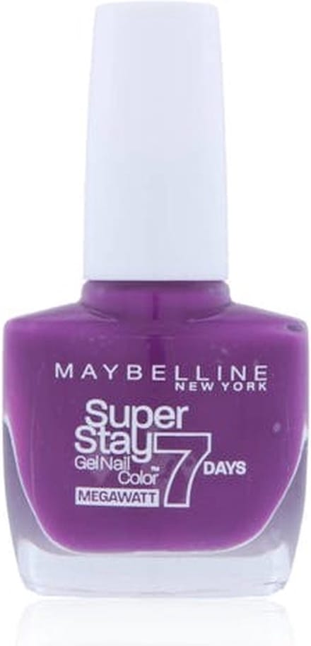 Maybelline Super Stay 7 Days Mega Watt 290 Purple Surge nagellak Paars