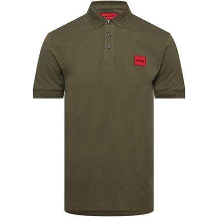 Hugo Heren Deruso Poloshirt (Olijfgroen)