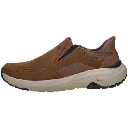 Skechers Arch Fit Maverick Instappers bruin Leer - Maat 40