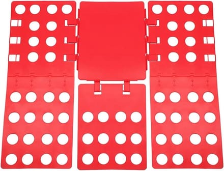Opvouwbare Tafel - Vouwplank Kleding - Kleding Organiseren - Verstelbaar Ontwerp - One Size - Rood