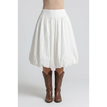 & Other Stories Sander Skirt White Größe: 42 | Midiröcke Outlet | Damen | Weiß