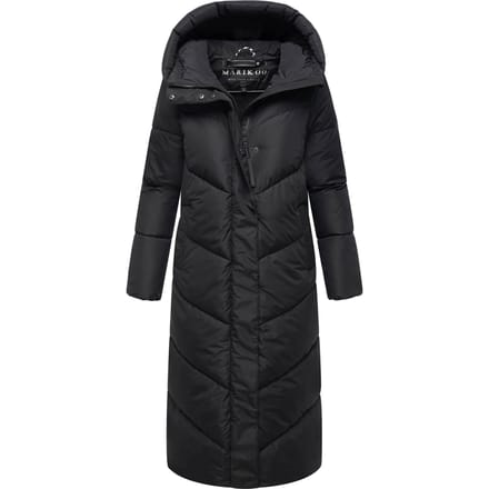 Marikoo dames wintermantel Ranjaa gewatteerd met capuchon & reflecterende details