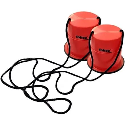 Steltrollen De Pvc Met Antislip Rojo - UNI