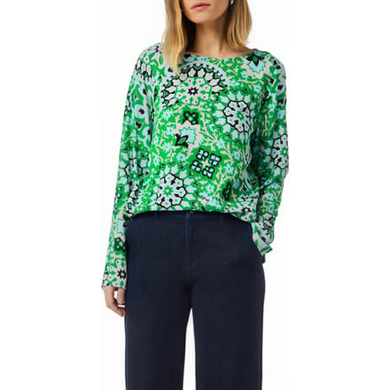 Comma Blouse Green Taglia: 34 | Maglie a manica lunga Outlet | Donna | Verde