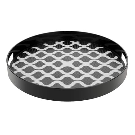 Olympia Kristallon Pc Rond Antislipblad met Handgrepen 355 mm 14" - DP665 - Horeca & Professioneel