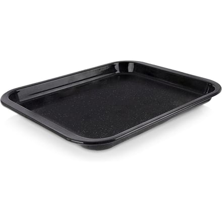 Geëmailleerde bakplaat rechthoekig 36 x 28 x 2,5 cm