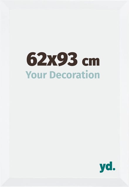 Your Decoration - Fotolijst 62x93 cm - MDF - Wit Mat - Catania