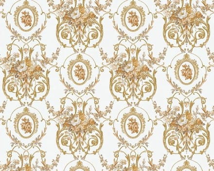 Engelse bloemen behang 95493-5
