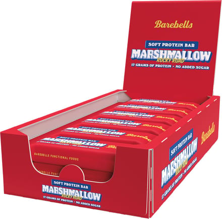 Barebells Soft Bars Eiwitreep - Protein Bars - Marshmellow Rocky Road Proteine Repen - 12 repen (660 gram)