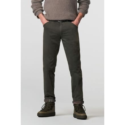 Meyer Broek Chicago Fine Micro Thermal Chino Subtle Stretch Stone / male