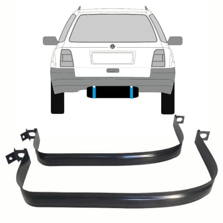 Brandstoftank klemmen voor Volkswagen Golf 3 1991-1998 / COMBI