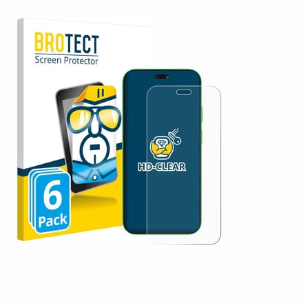 BROTECT - Screenprotector voor Huawei Nova 15 Ultra - Folie Beschermfolie transparant 6 Stuks