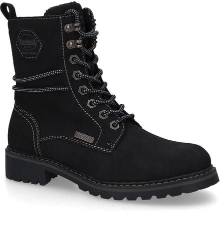 Dockers by Gerli Dames Enkellaars 57AA303-810-100 zwart boots