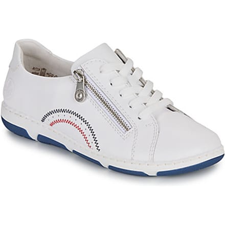 Rieker Sneakers 42424, Vrouwen, Wit, Sneakers, maat: 38
