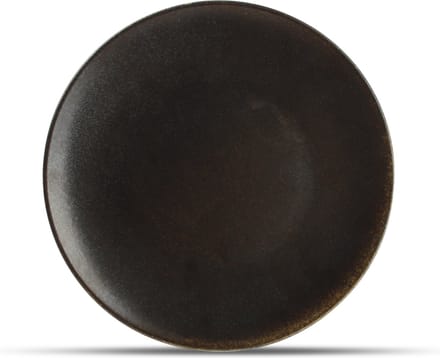 Bonbistro Plat bord 27cm bruin Ash (Set van 6)