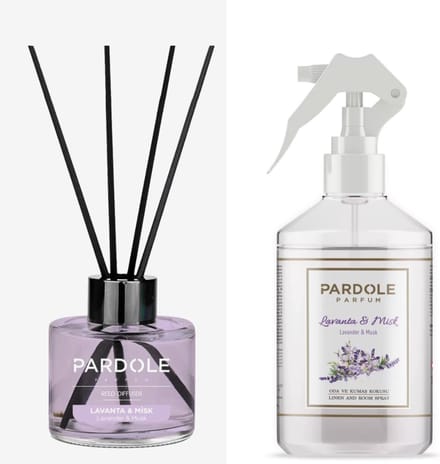 Pardole Lavander & Musk Huisparfum - Geurstokjes - Pakket 600ML