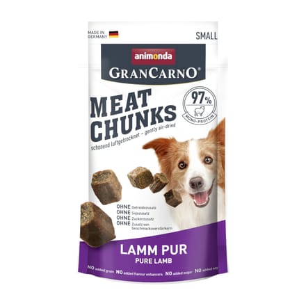60g Meat Chunks Small Lam Puur Animonda Hond