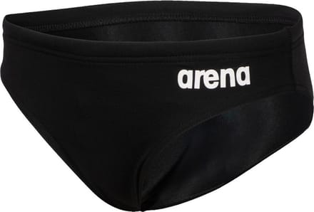 ARENA | B Team Swim Brief Solid black-white (Maat - 6-7)