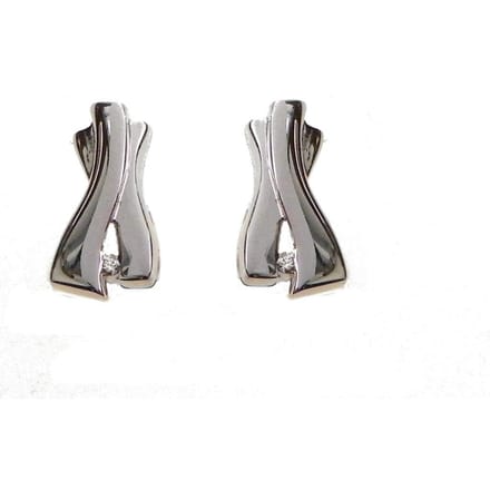 Orphelia Dames 925 Sterling Zilveren Stud Oorbellen - Zilver ZO-5683