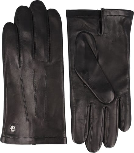 Roeckl Wien Handschoenen Leder - Jongens - black