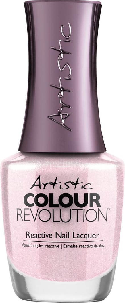 Artistic Nail Design Colour Revolution 'It Was All A Dream' (Zacht Roze Metallic)