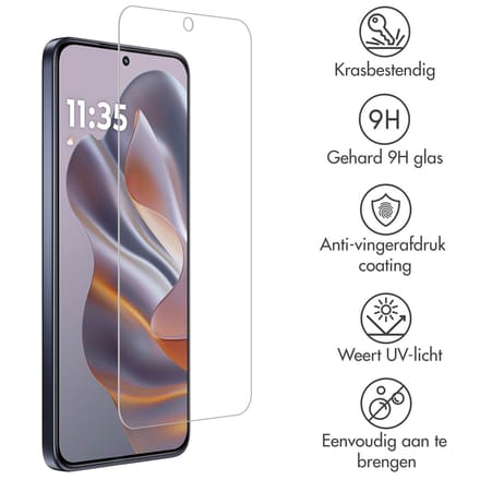 Accezz Screen Protector - Geschikt voor Motorola Edge 60 Neo / Motorola ThinkPhone 25 / Motorola Edge 50 Neo - Gehard Glas Screenprotector