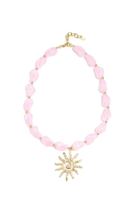 Kralenketting met zon charm