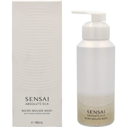 Sensai Absolute Silk Micro Mousse Wash Face Cleansing Mousse - 180 ml - gezichtsreinigingsmiddel