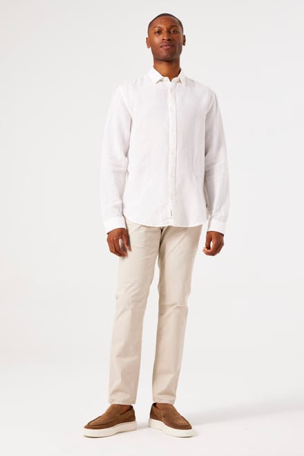 GARCIA Z1128 Heren Slim Fit Broek Bruin