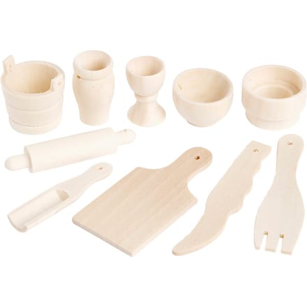 Creativ Company Wooden Kitchen Utensils Miscellaneous 10 pcs.