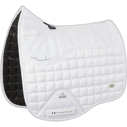 Premier Equine Armada Cc Dressage Zadeldekje Wit Full
